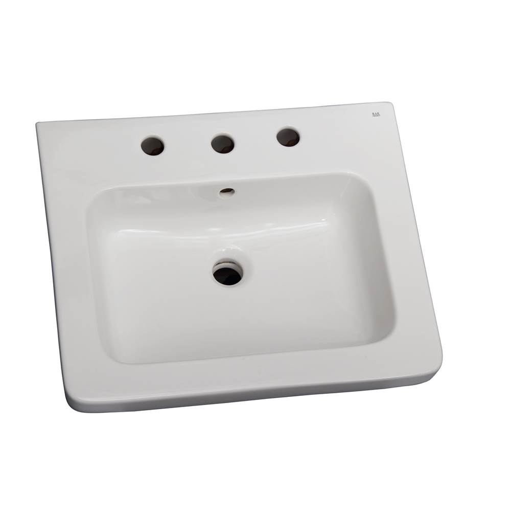 Barclay Resort 650 Basin only,White-1 hole