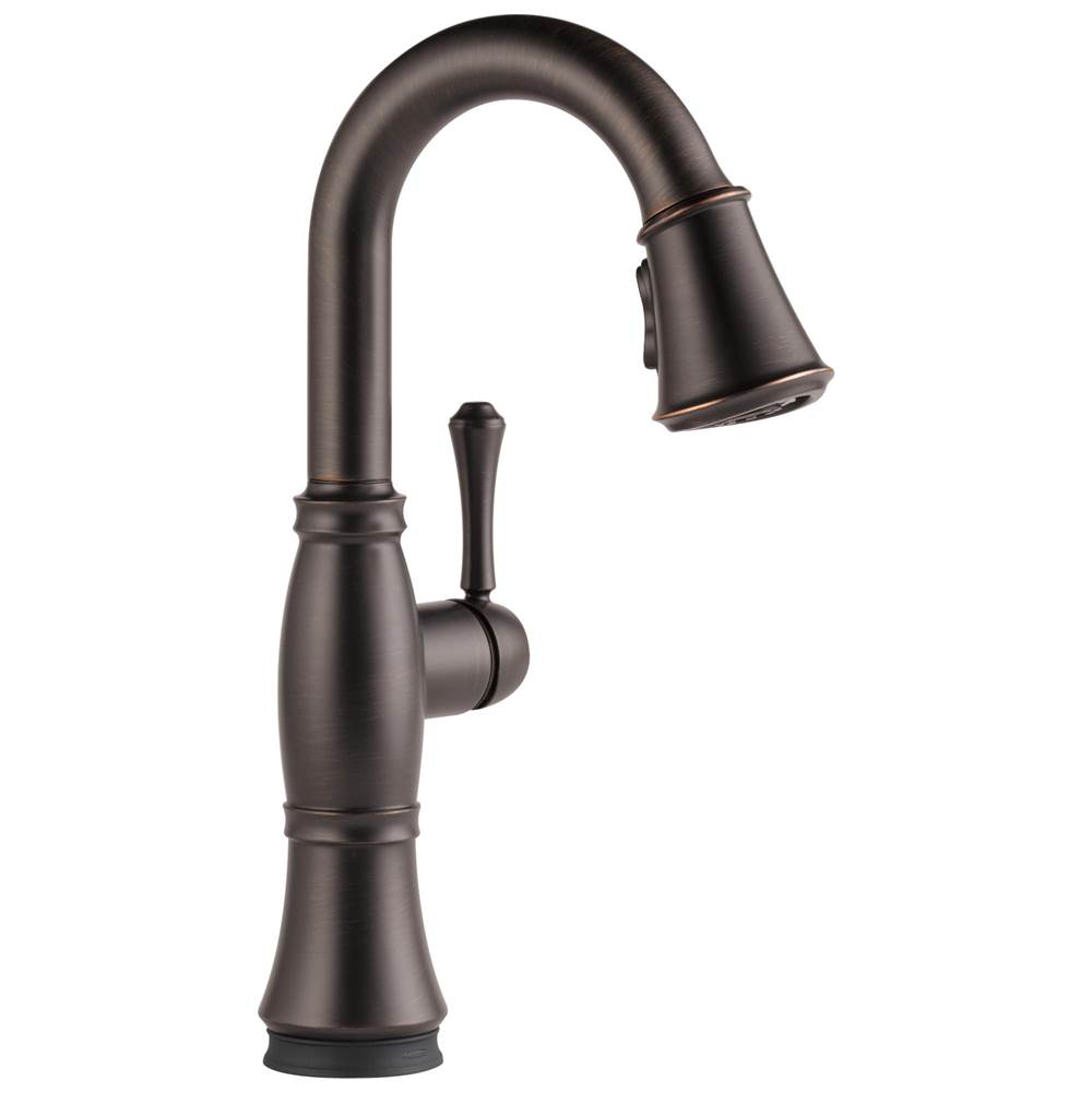 Delta Faucet Cassidy™ Single Handle Pull-Down Bar / Prep Faucet with Touch<sub>2</sub>O® Technology