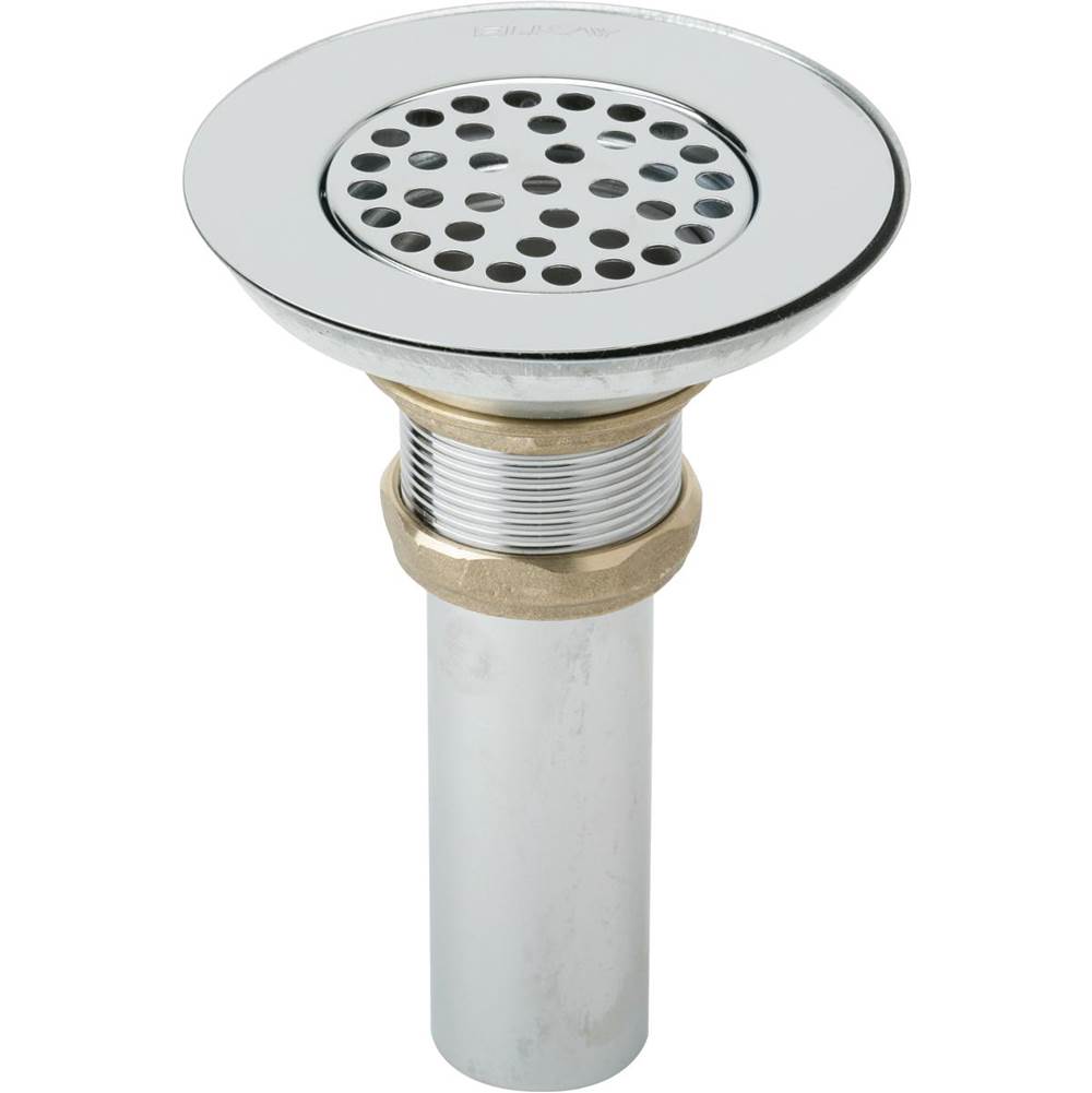 Elkay 3-1/2'' Drain Type 316 Stainless Steel Body, Strainer and Tailpiece