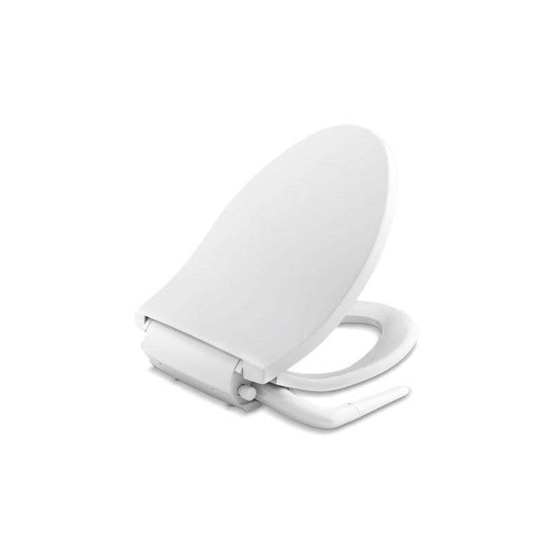 Kohler Puretide Quiet Close Elongated Manual Bidet Toilet Seat In White 