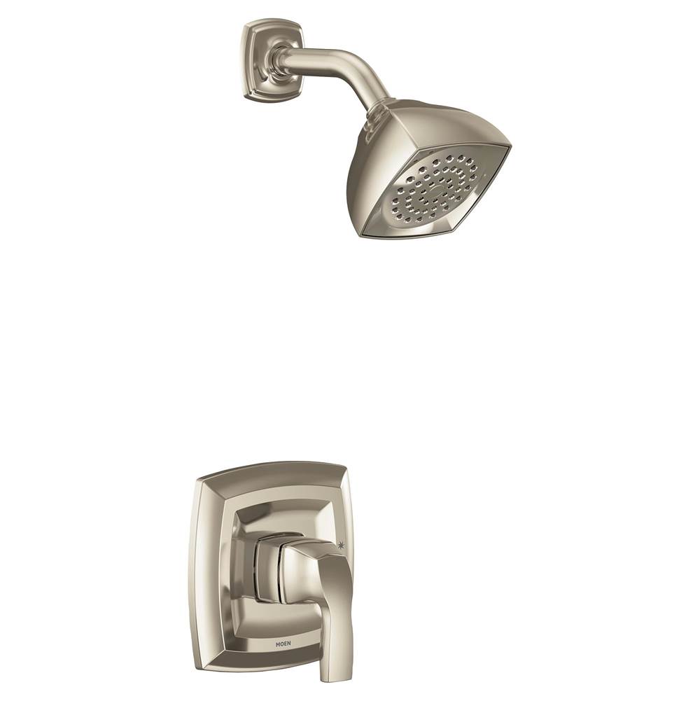 Moen Voss M-CORE 2-Series Eco Performance 1-Handle Shower Trim Kit in Polished Nickel (Valve Sold Separately)