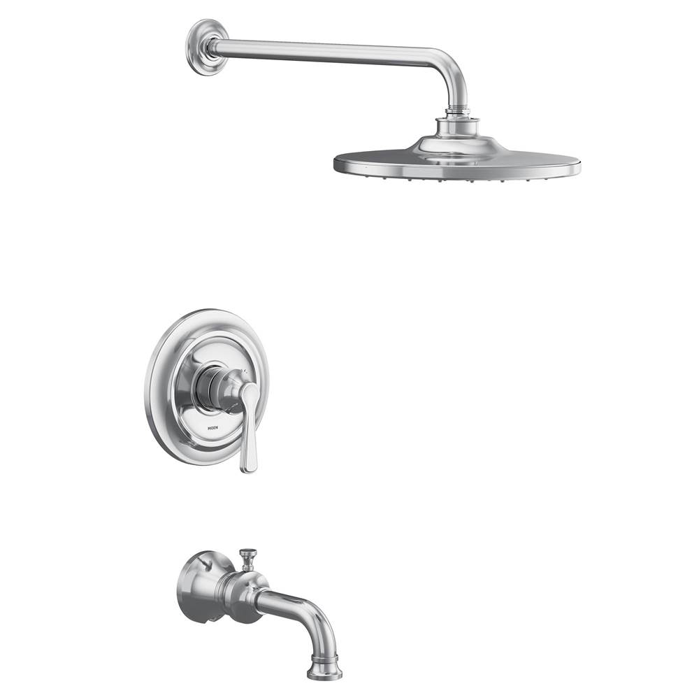Moen Colinet M-CORE 2-Series Eco Performance 1-Handle Tub and Shower Trim Kit in Chrome (Valve Sold Separately)