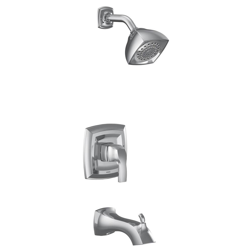Moen Voss M-CORE 2-Series Eco Performance 1-Handle Tub and Shower Trim Kit in Chrome (Valve Sold Separately)
