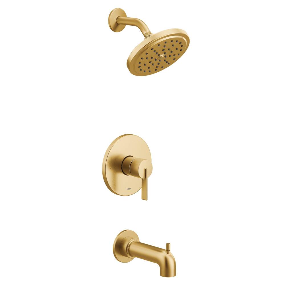 Moen Cia M-CORE 2-Series Eco Performance 1-Handle Tub and Shower Trim Kit in Brushed Gold (Valve Sold Separately)